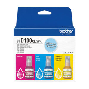 Tinta Brother BTD100cl Dcp-T530w, T430w, T220, Mfc T930dw 3PK Tricolor